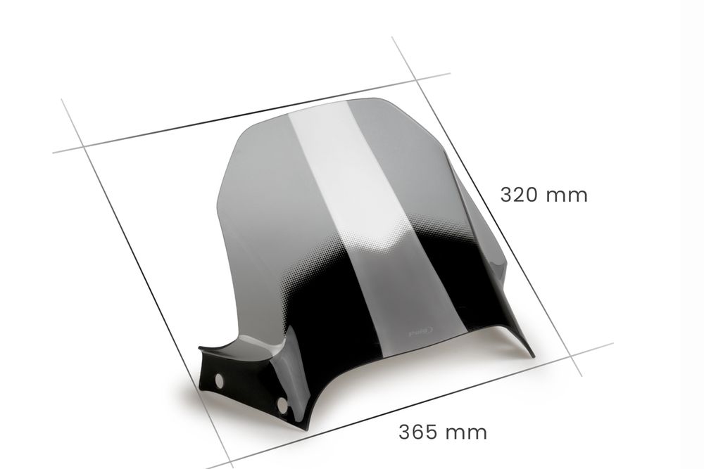 PUIG 21448H Sportscheibe  passend fuer DUCATI DESERT X Getönt