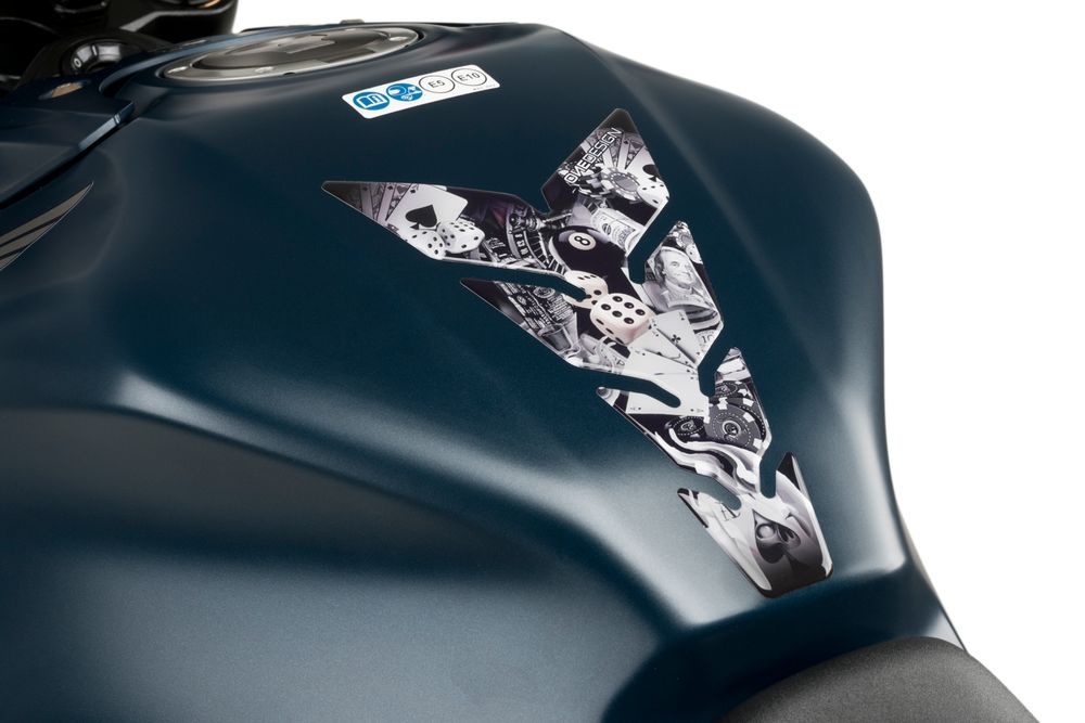 PUIG 21436N Casino Tankschutz  passend fuer HONDA NT650V DEAUVILLE Schwarz