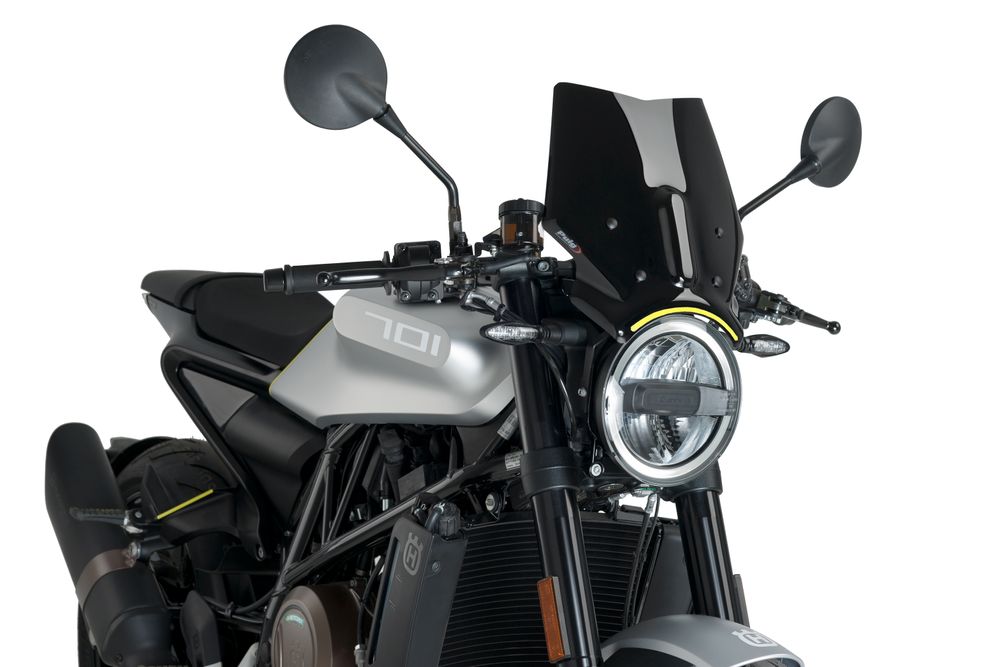 PUIG 9750N New Generation Sport  passend fuer HUSQVARNA VITPILEN 701 Schwarz