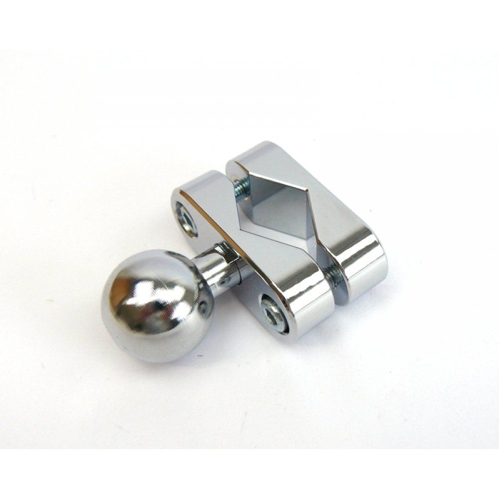 RA 1010c-Ø14 - 18mm Alu Schelle Kugelflex®  mit Kugel chrom Ø14 - 18mm