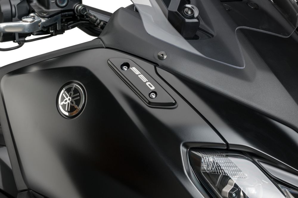 PUIG 21298N Rückspiegel Kappen  passend fuer YAMAHA T-MAX 560 TECH MAX Schwarz