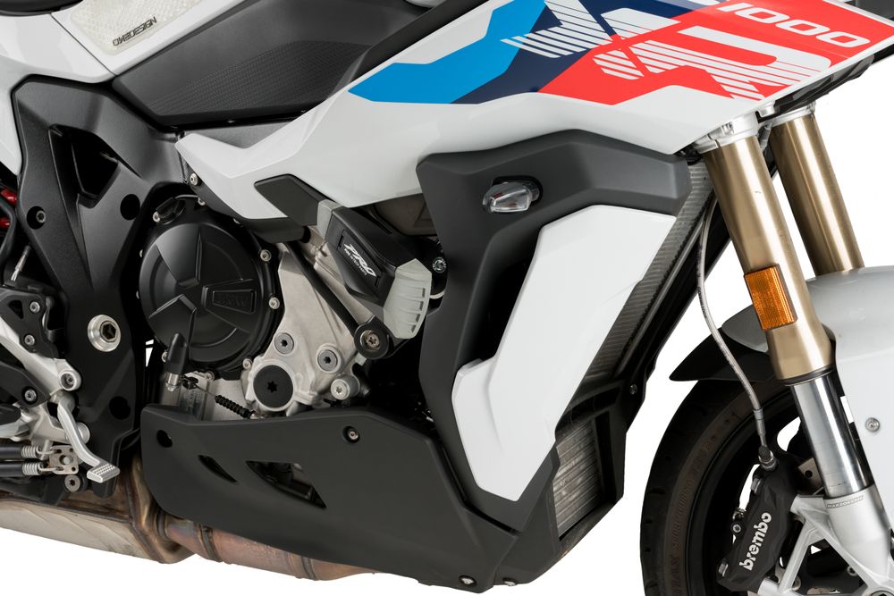 PUIG 21491N Sturzpads PRO 2.0  passend fuer BMW S1000 XR Schwarz