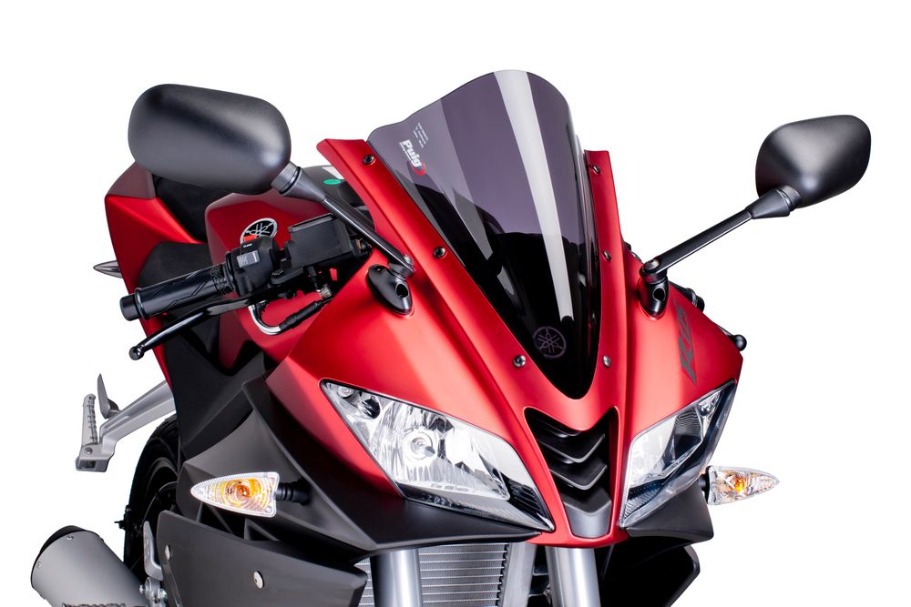 PUIG 4637F Racingscheibe  passend fuer YAMAHA YZF-R125 Stark getönt
