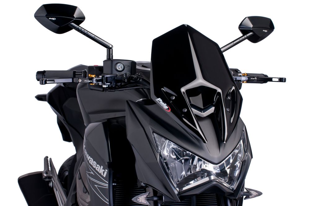 PUIG 6401N New Generation Sport  passend fuer KAWASAKI Z800 Schwarz