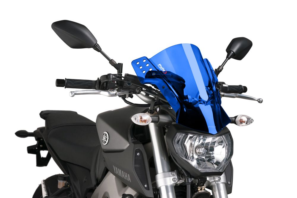 PUIG 6894A Rafale  passend fuer YAMAHA MT-09 Blau