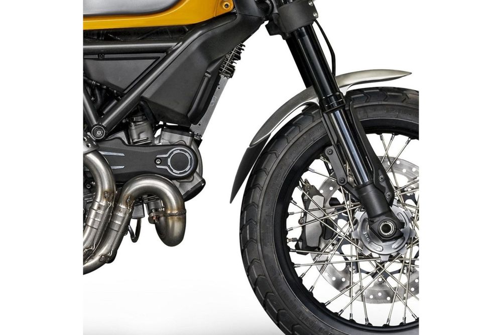 PUIG 21850N Verlängerung des vorderen Schutzblechs  passend fuer DUCATI SCRAMBLER CLASSIC Schwarz