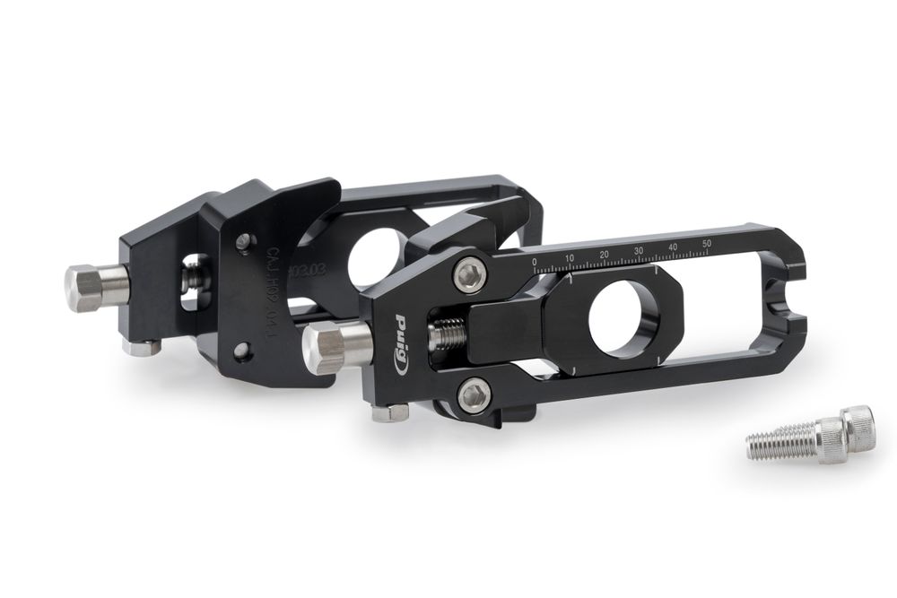 PUIG 21954N Puig Kettenspanner  passend fuer HONDA CBR650R Schwarz
