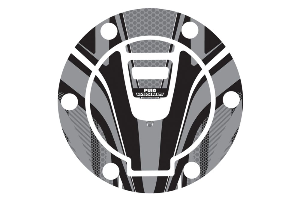 PUIG 9447U Tankdeckelabdeckungen Radikal  passend fuer KTM 1290 SUPER ADVENTURE T Grau