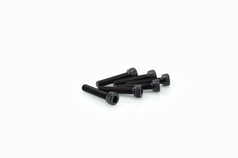 PUIG 0185N Muttern aus Anodisierten Aluminium  passend fuer UNIVERSAL UNIVERSAL Schwarz