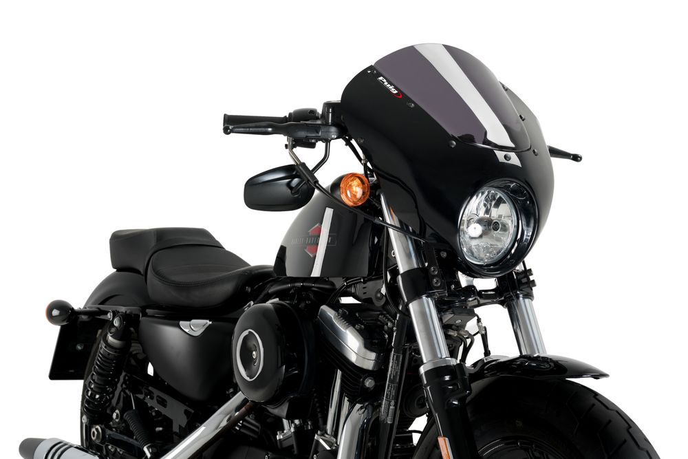 PUIG 21098F Dark Night  passend fuer HARLEY DAVIDSON SPORTSTER FORTY-EIGHT XL1200X Stark getönt