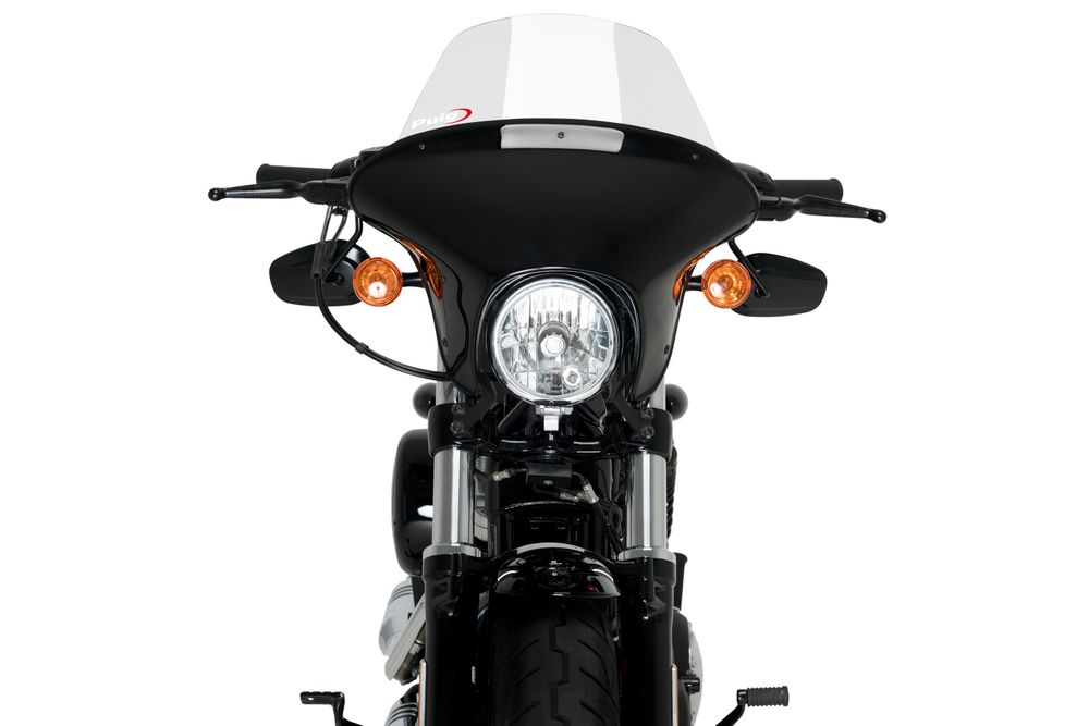 PUIG 21056W Touring Batwing SML  passend fuer HARLEY DAVIDSON SPORTSTER FORTY-EIGHT XL1200X Transparent