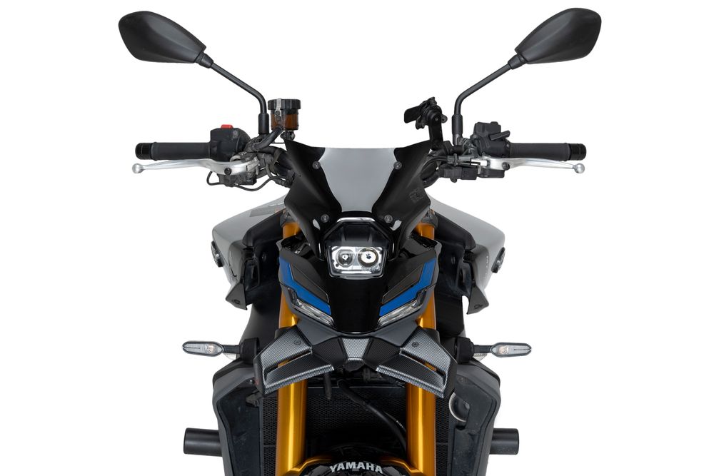 PUIG 22093N New Generation Sport Plus  passend fuer YAMAHA MT-09 SP Schwarz
