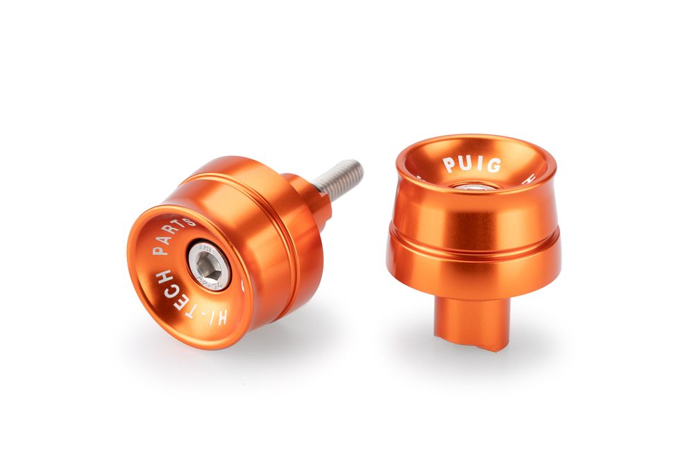 PUIG 21002T Lenkerenden Speed  passend fuer KAWASAKI Z650 Orange