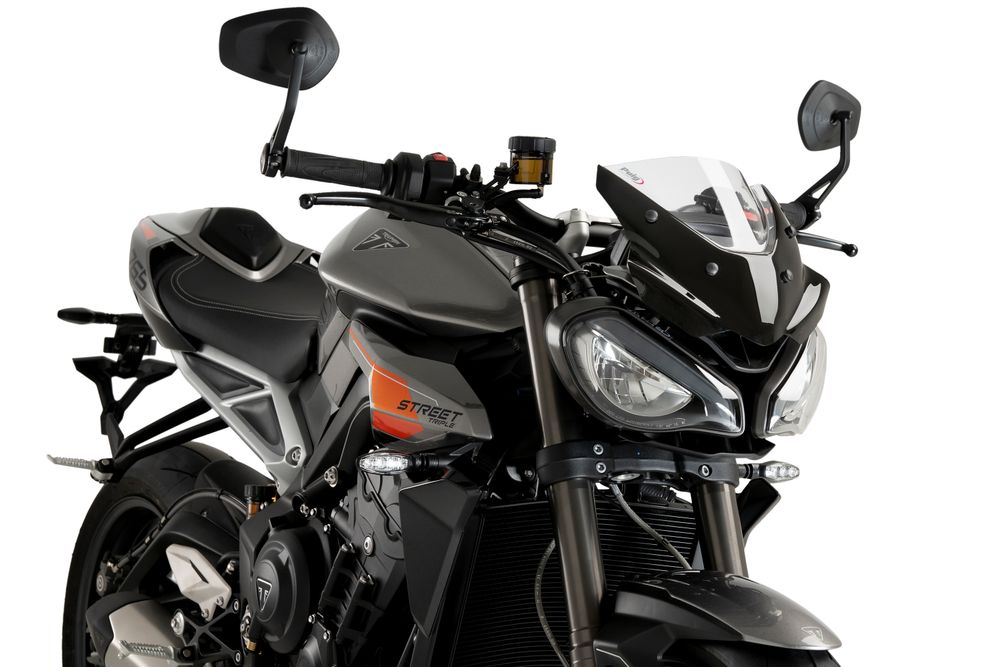 PUIG 22234W New Generation Sport  passend fuer TRIUMPH STREET TRIPLE 765 R Transparent