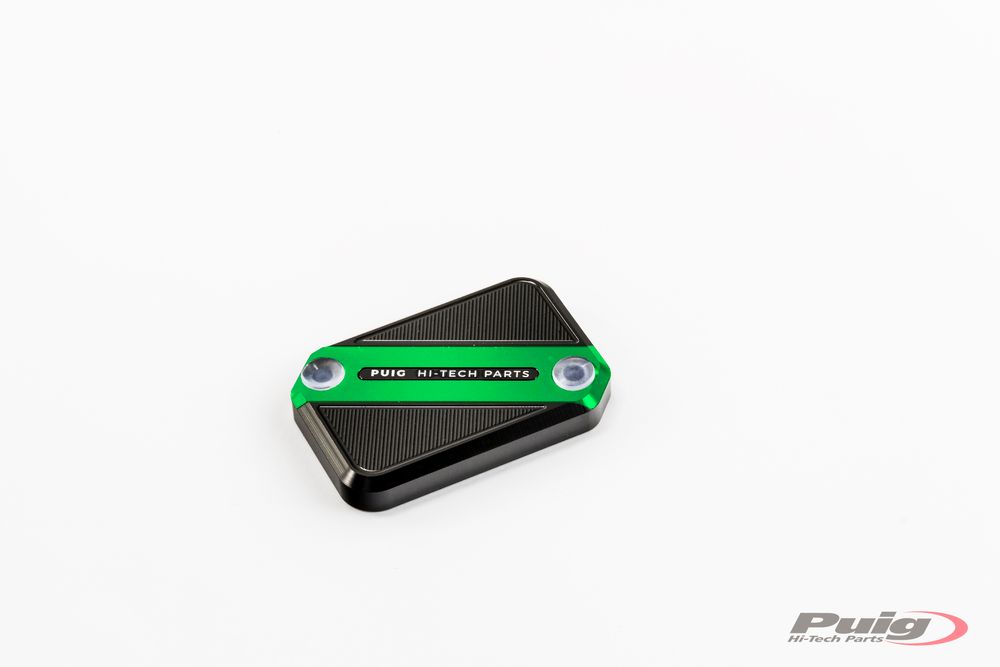 PUIG 9612V Vorderer Bremsflüssigkeitsbehälterdeckel  passend fuer BMW G310R Grün