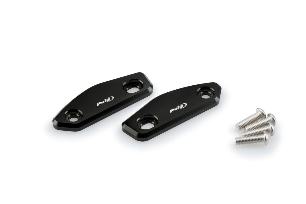 PUIG 3851N Rückspiegel Kappen  passend fuer SUZUKI GSX-R250 Schwarz