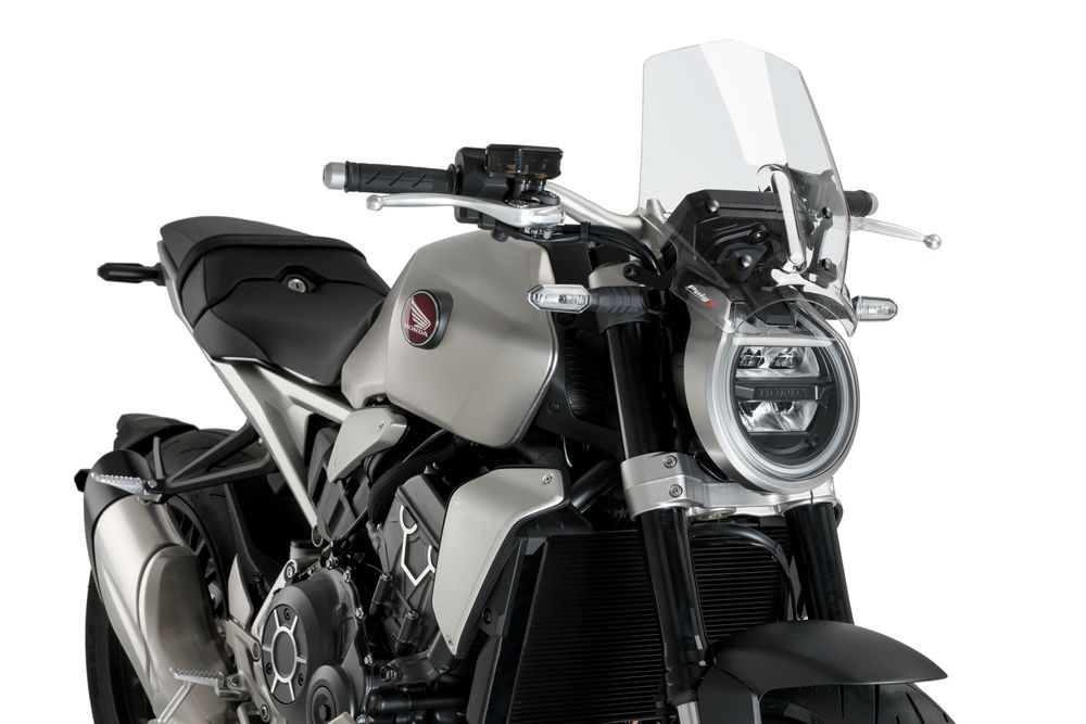 PUIG 20862W New Generation Sport  passend fuer HONDA CB1000R BLACK EDITION Transparent
