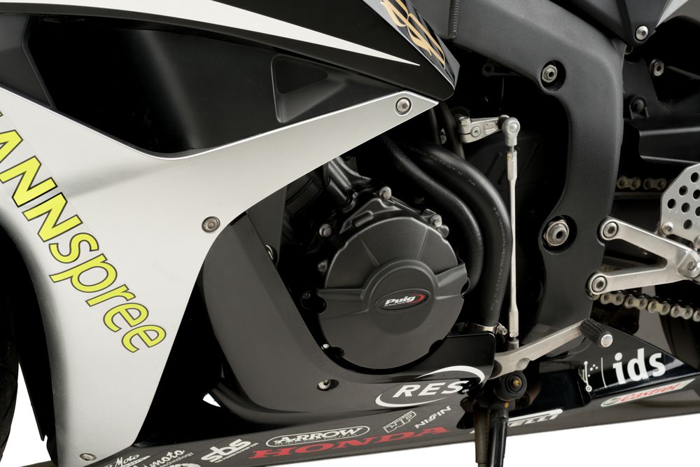 PUIG 21508N Motorschutzhauben Track für Championship  passend fuer HONDA CBR600RR ABS Schwarz
