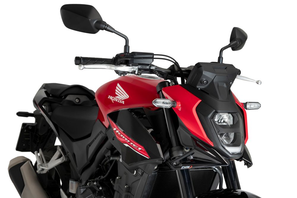 PUIG 21936N Naked Front Spoiler  passend fuer HONDA CB500 HORNET Schwarz