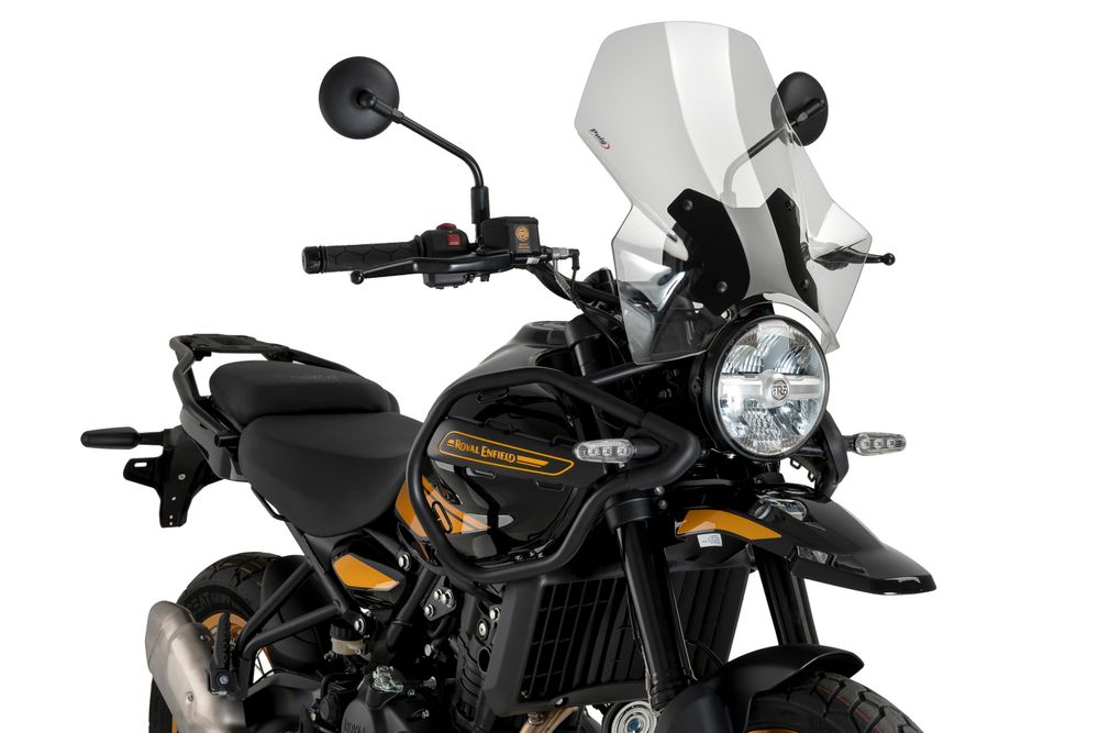 PUIG 22113W Verstellbare Scheibe  passend fuer ROYAL ENFIELD HIMALAYAN 450 Transparent