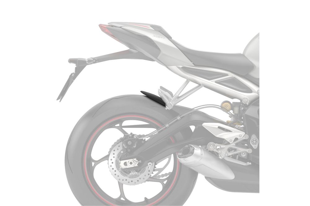 PUIG 9906J Kotflügelverlängerung  passend fuer TRIUMPH STREET TRIPLE 765 RS Mattschwarz