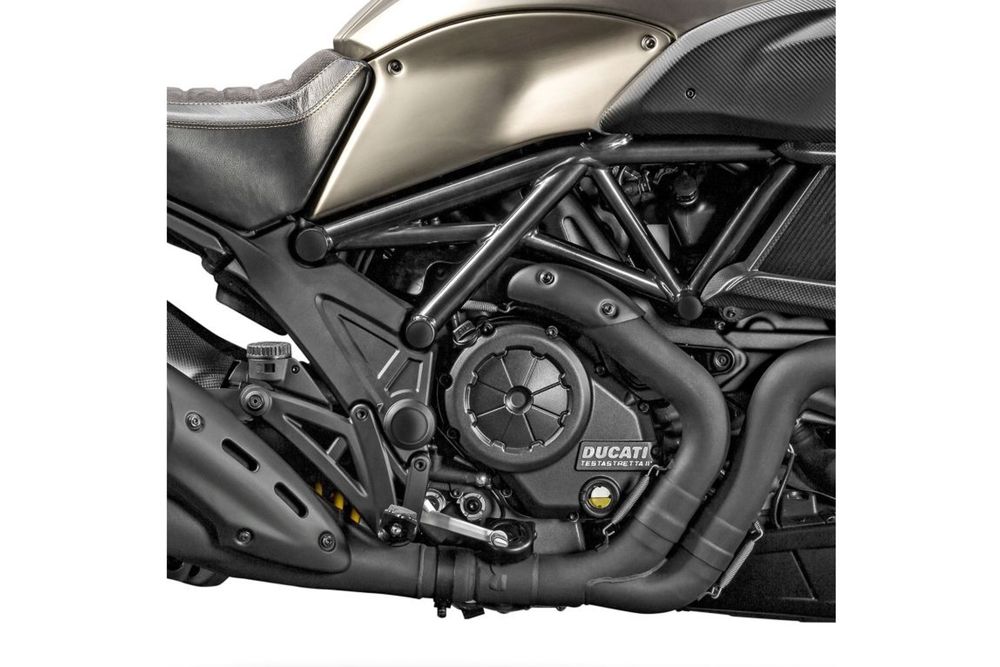PUIG 9611N Verkleidungsaufsätzte  passend fuer DUCATI DIAVEL Schwarz