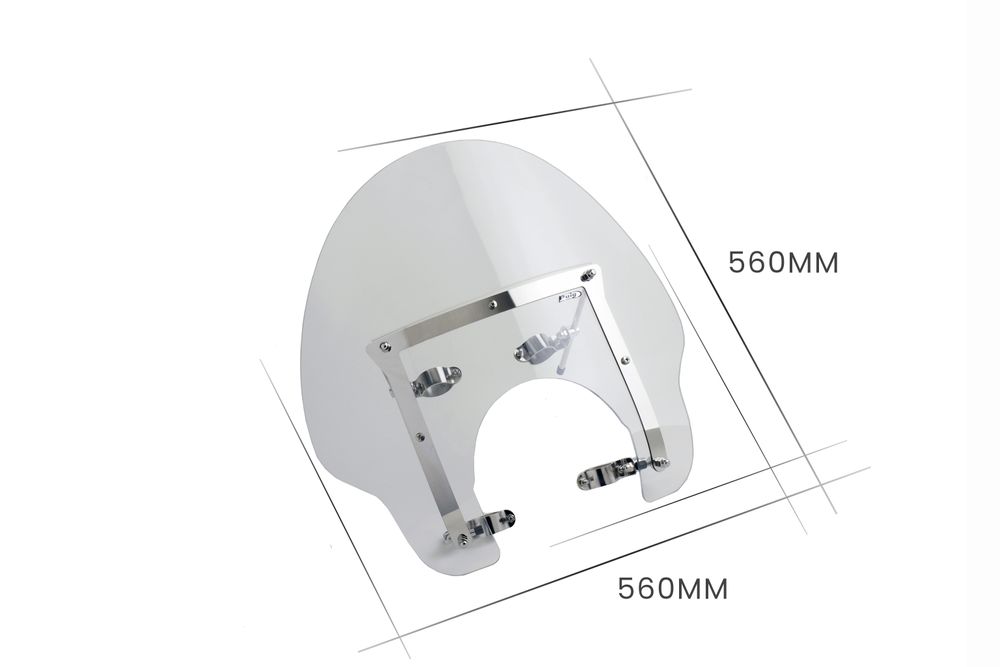 PUIG 0319W  America II  passend fuer SUZUKI VL125 INTRUDER  Transparent