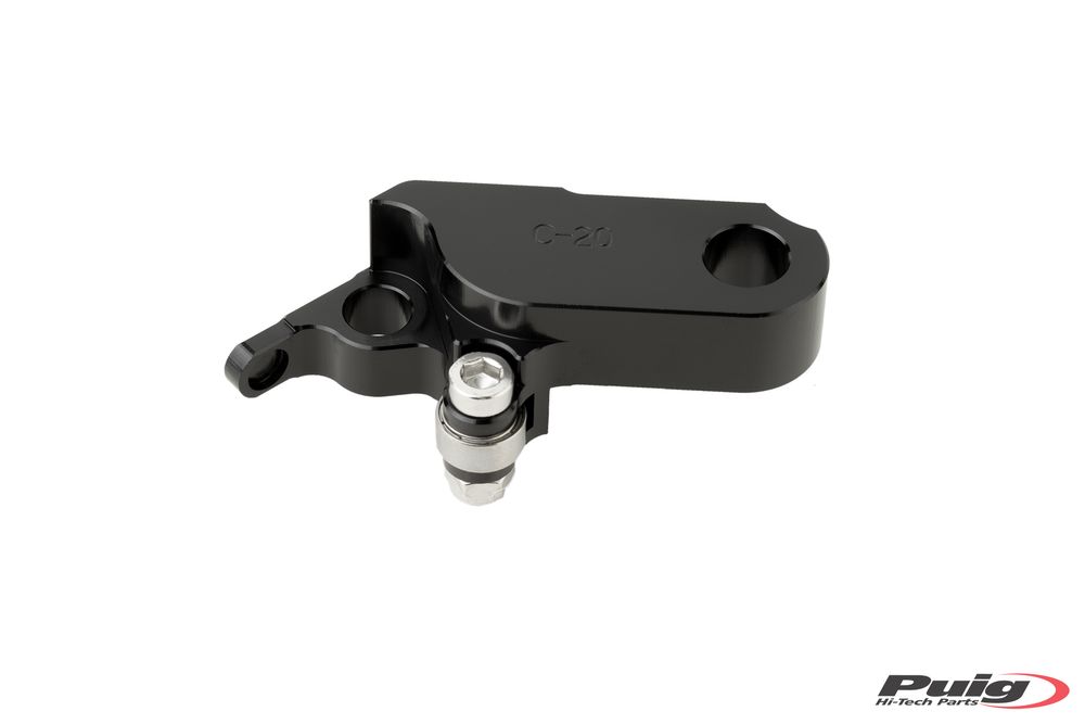 PUIG 5446N Vorderradbremshebel Adapter  passend fuer HONDA CBF600 Schwarz