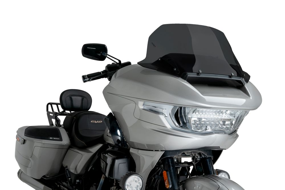 PUIG 22108F High-Road Touring   passend fuer HARLEY DAVIDSON ROAD GLIDE FLTRX Stark getönt