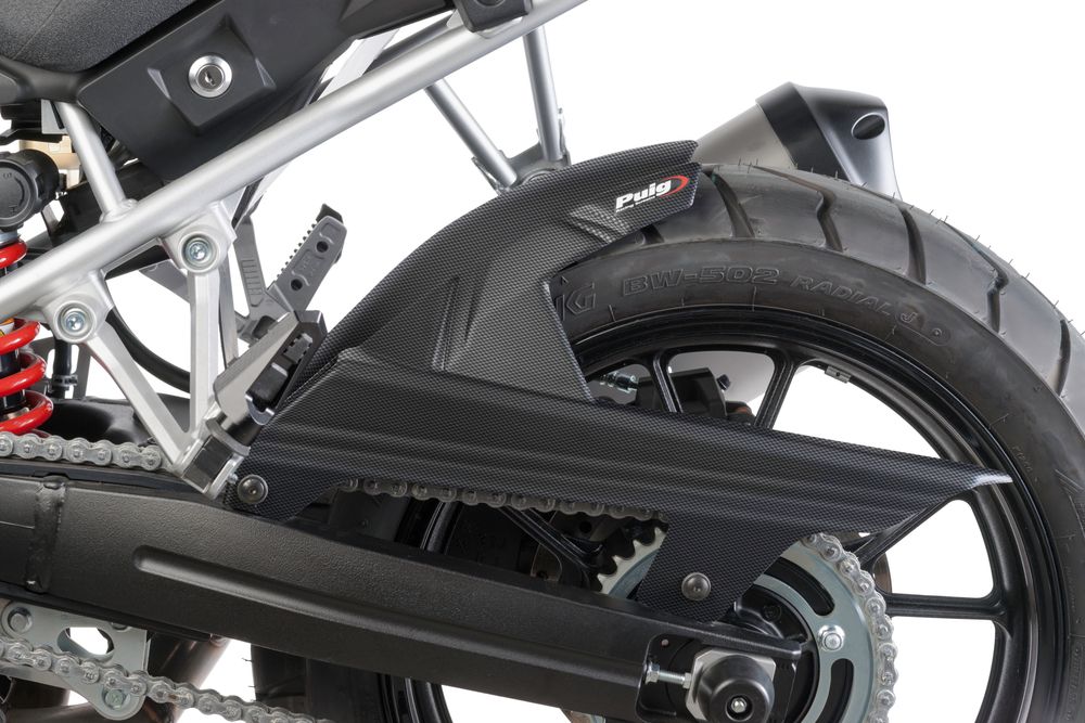 PUIG 6477C Hinterradabdeckungen   passend fuer SUZUKI DL1000 V-STROM Carbon look