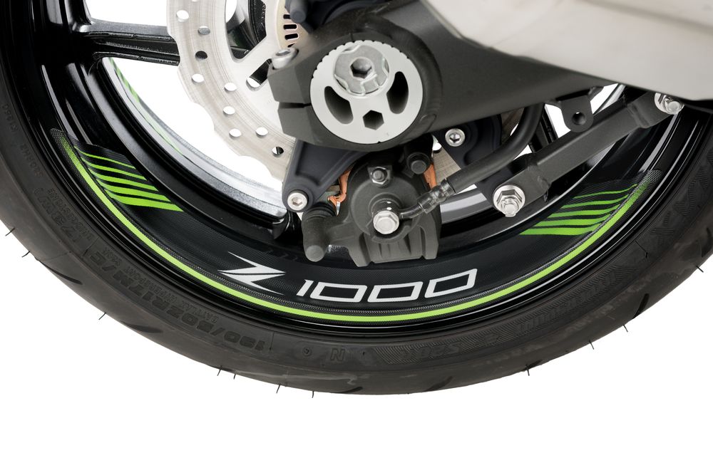 PUIG 7590V Rim Strips Specials  passend fuer KAWASAKI Z1000 Grün