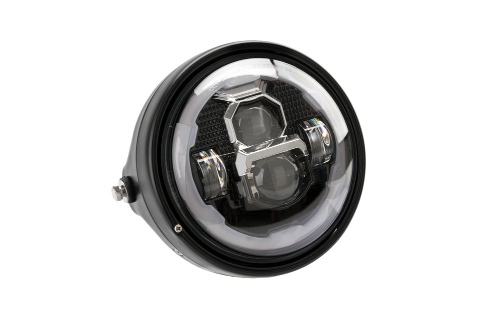 PUIG 21346N Led-Scheinwerfer Lumen Z  passend fuer UNIVERSAL UNIVERSAL Schwarz