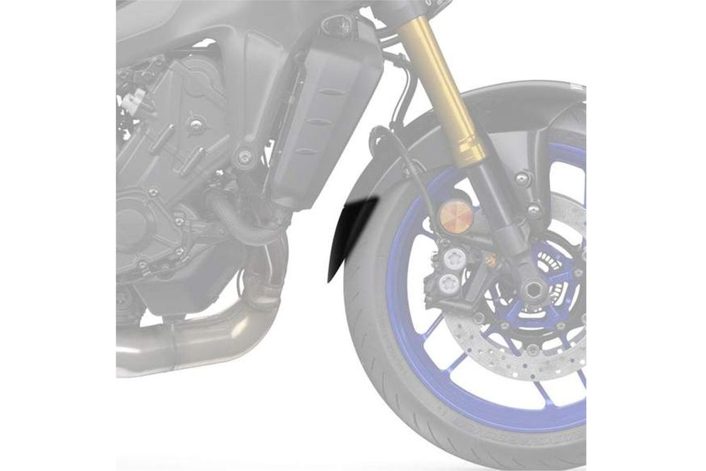 PUIG 20811N Verlängerung des vorderen Schutzblechs  passend fuer YAMAHA MT-09 Schwarz