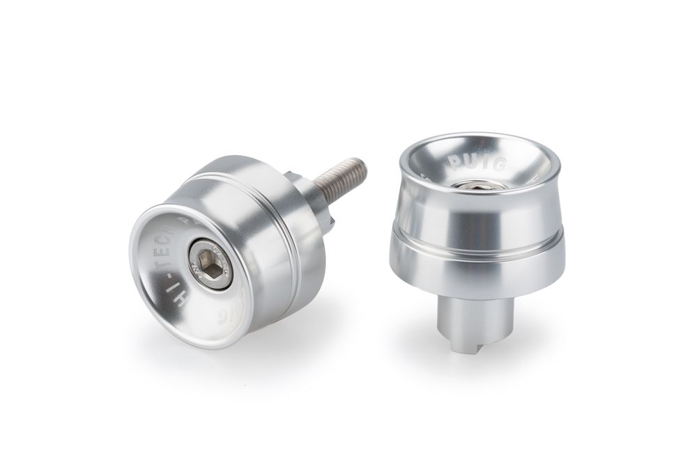 PUIG 21002P Lenkerenden Speed  passend fuer KAWASAKI Z650 Silber