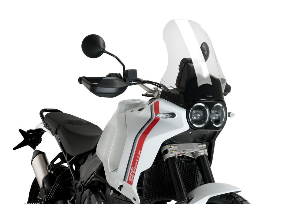 PUIG 21437W Tourenscheibe  passend fuer DUCATI DESERT X Transparent
