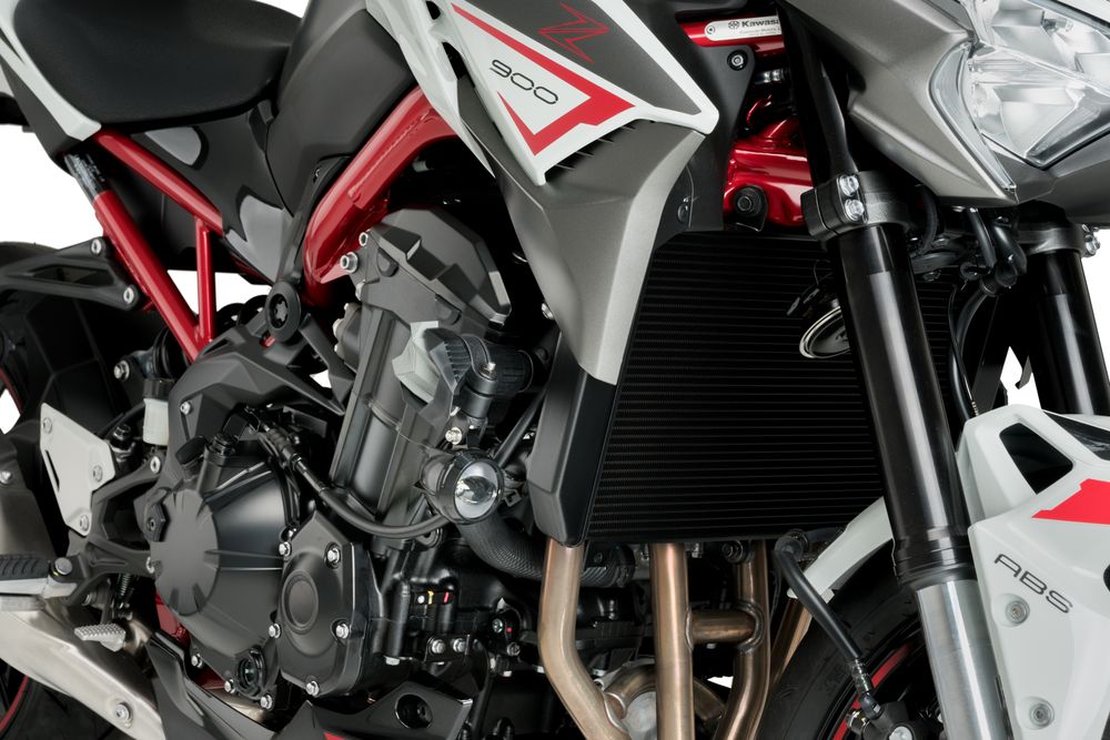 PUIG 21240N Schutz Seitlich S19  passend fuer KAWASAKI Z900 Schwarz