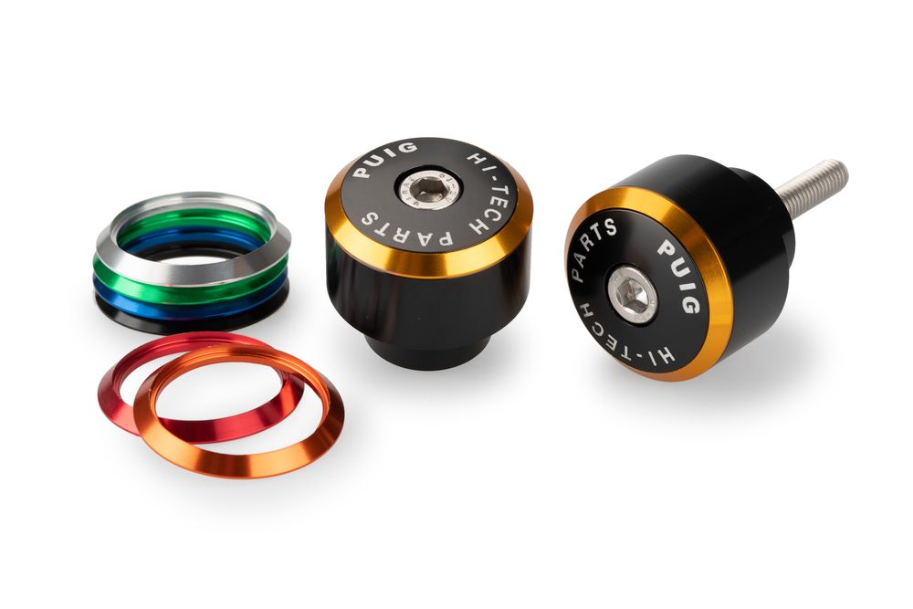 PUIG 21694N Balance Lenkerenden  passend fuer HONDA X-ELEVEN Schwarz