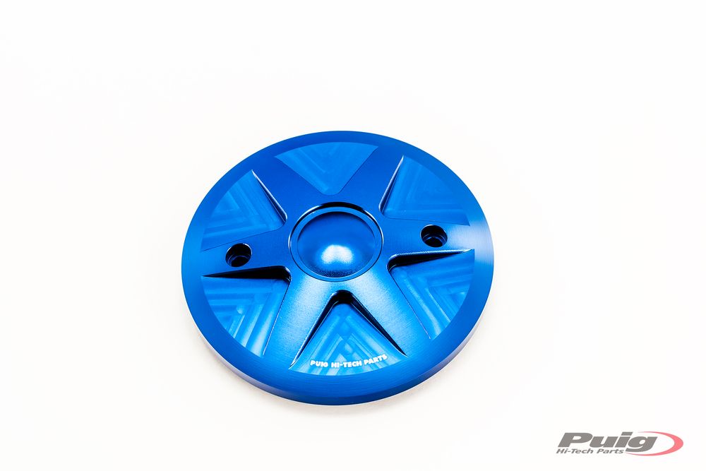 PUIG 8501A Kupplungsabdeckung  passend fuer YAMAHA T-MAX 530 Blau
