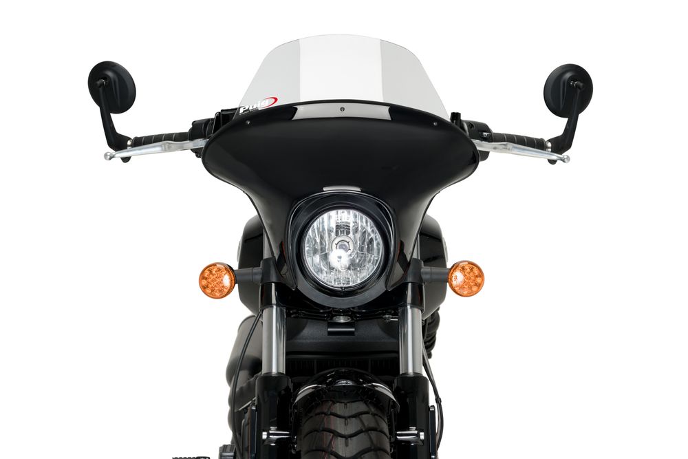 PUIG 21074W Touring Batwing SML  passend fuer INDIAN SCOUT BOBBER Transparent