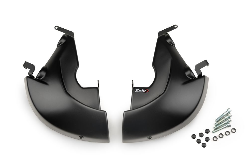 PUIG 21453J Brake Cooler  passend fuer YAMAHA YZF-R1 Mattschwarz