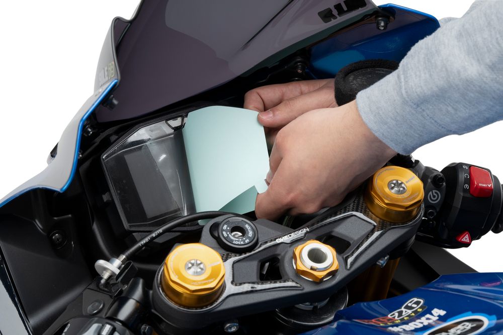 PUIG 21864W Protektor Dashboard  passend fuer SUZUKI GSX-R1000 Transparent