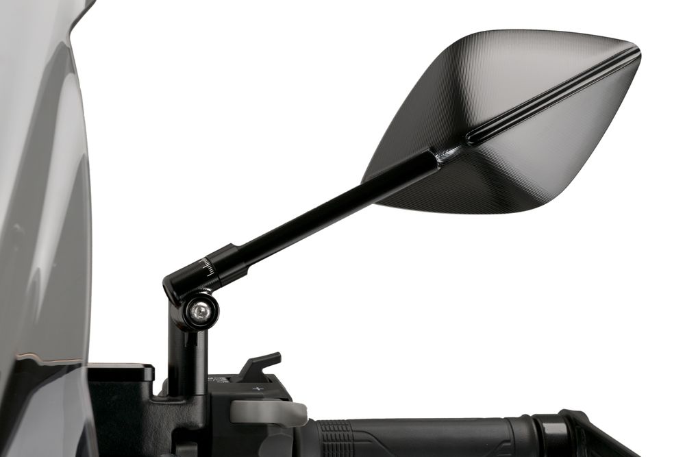 PUIG 21125N Rückspiegel Top-Tech I  passend fuer KAWASAKI Z750 Schwarz