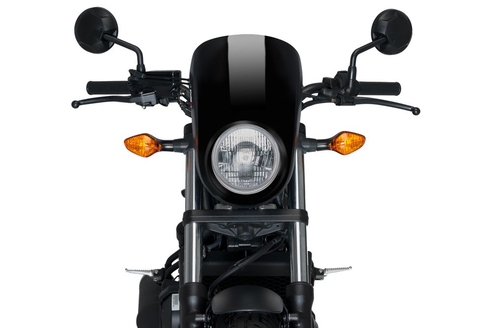 PUIG 21086N Anarchy  passend fuer HONDA CMX 500 REBEL Schwarz