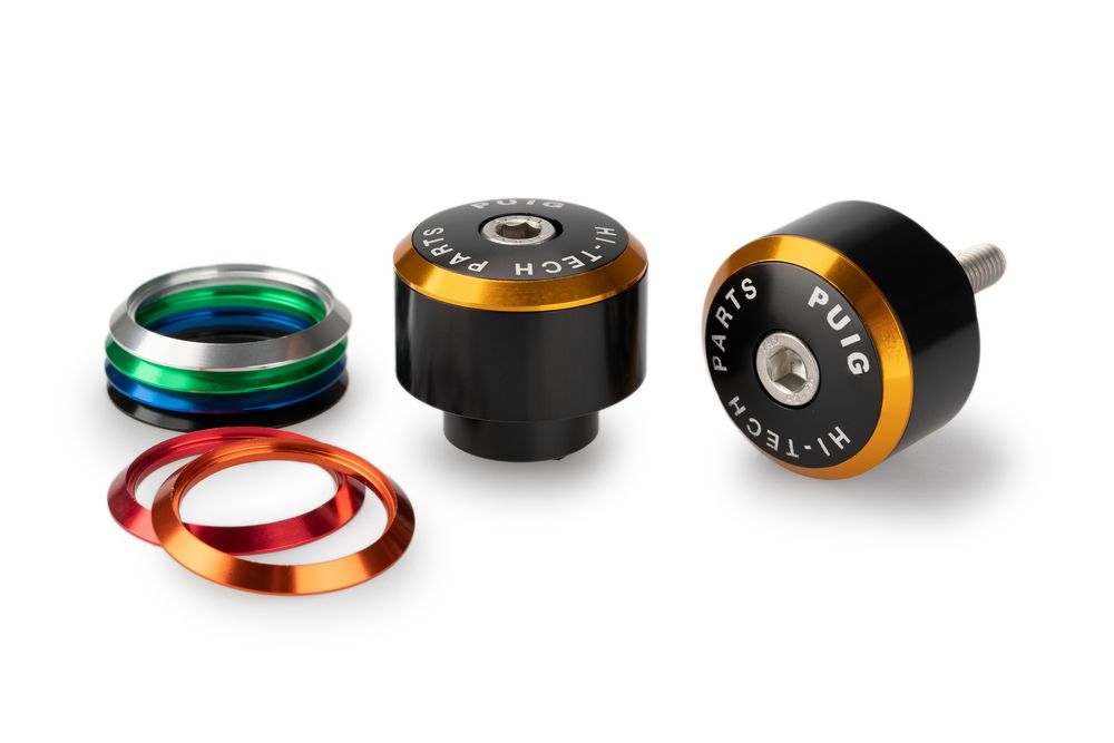 PUIG 21696N Balance Lenkerenden  passend fuer HONDA CBR500R Schwarz