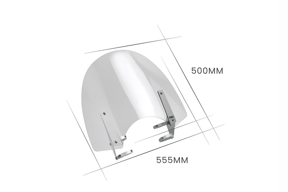 PUIG 5265W Windschutzscheibe Sunset  passend fuer HONDA VT1300CX Transparent