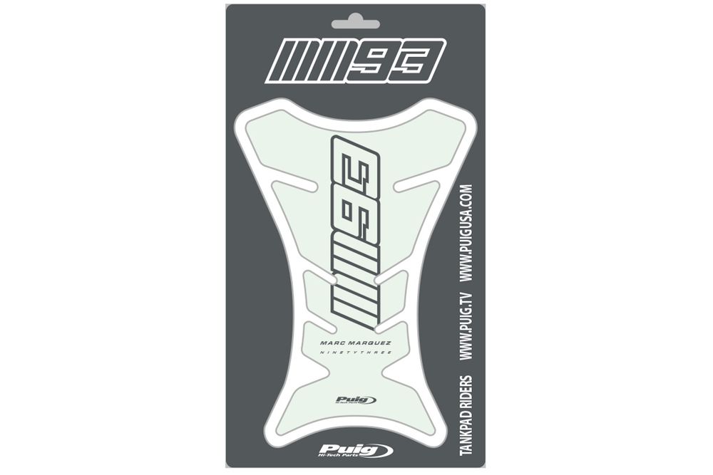PUIG 20683W MM93 Tankprotector | Marc Márquez  passend fuer HONDA NT650V DEAUVILLE Transparent