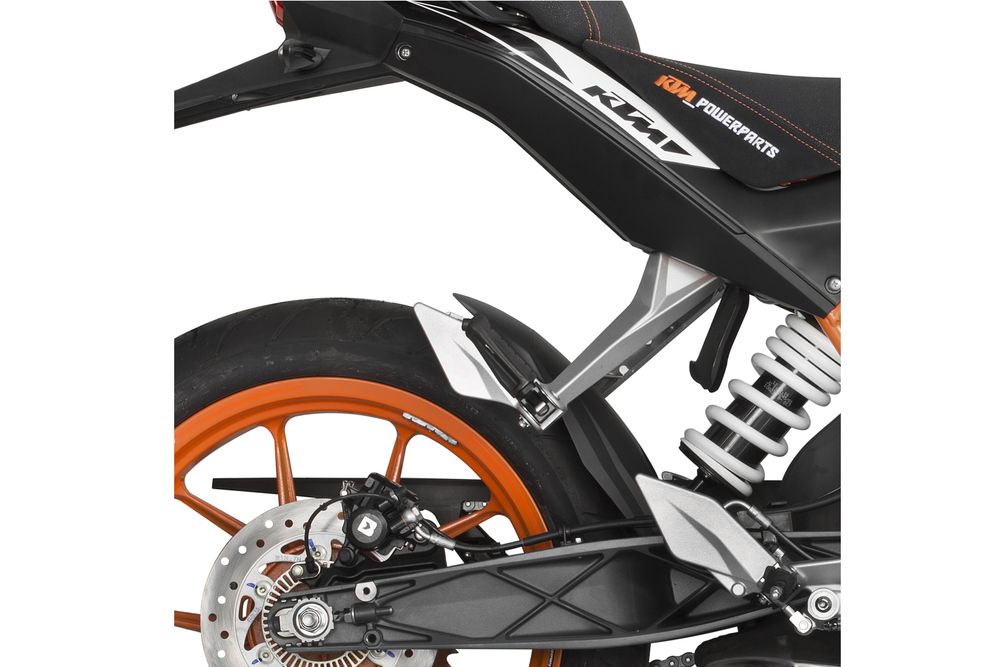 PUIG 9899J Kotflügelverlängerung  passend fuer KTM 125 DUKE Mattschwarz
