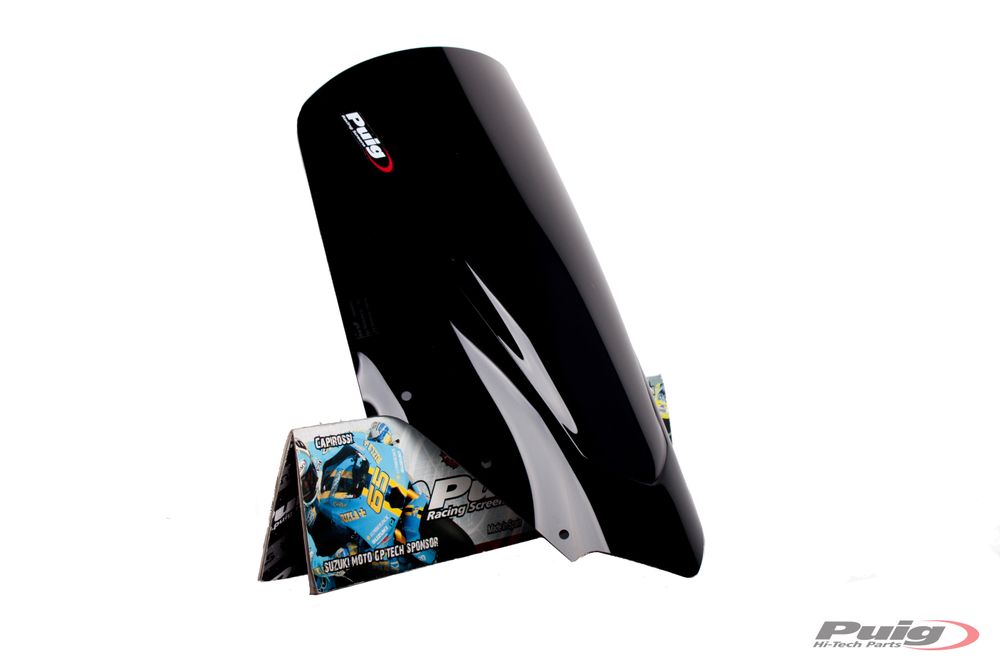 PUIG 4061N Racingscheibe  passend fuer YAMAHA FZ1 FAZER Schwarz