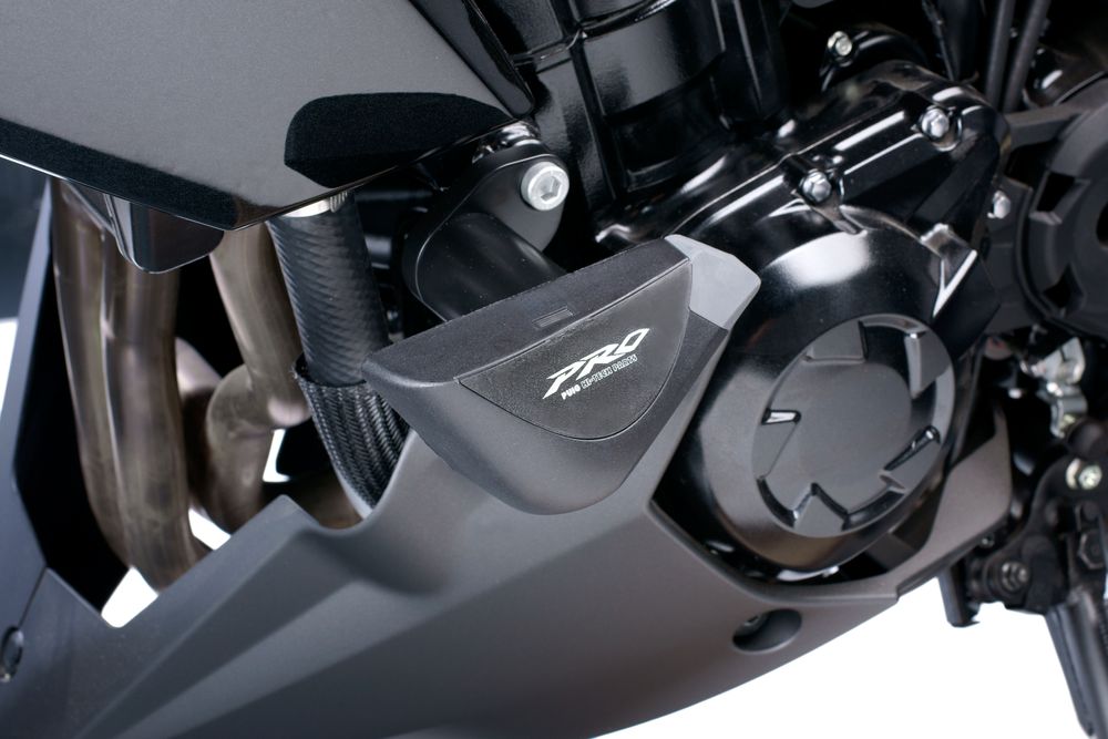 PUIG 5291N Sturzpads PRO  passend fuer KAWASAKI Z1000 Schwarz