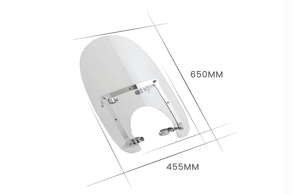 PUIG 0867W America I  passend fuer SUZUKI VL125 INTRUDER  Transparent